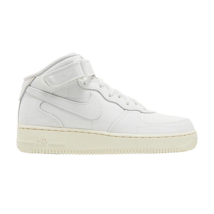 Wmns Air Force 1 '07 Mid 'White Canvas'